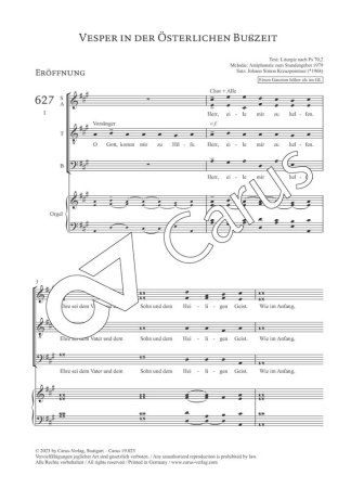 Preview: Vesper in der Bußzeit